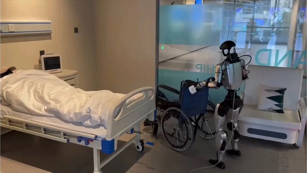 Hospital humanoids are getting real